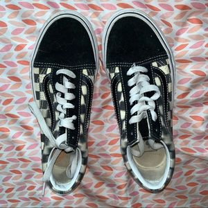 Vans blurry old school